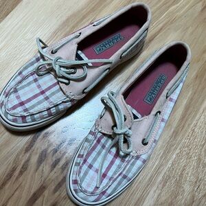 Sperry top-sided striped boat shoe - size 6 1/2